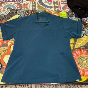 Figs Set - Carribean Blue  - Inala Slim 2XL - Yola Pants XL
